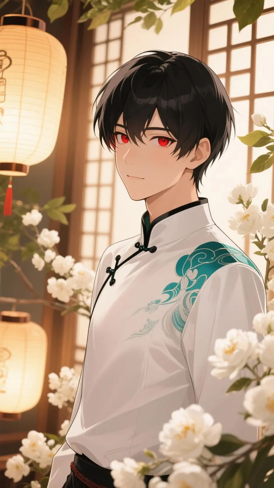 ai character: Jevin e Simon  background