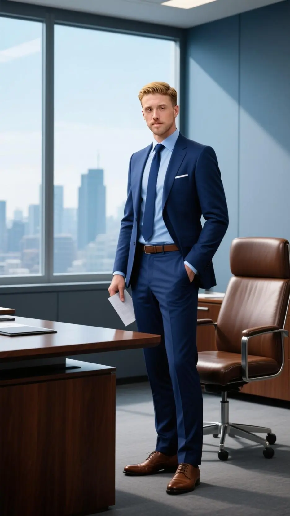 ai character: Richard Blackthorn background