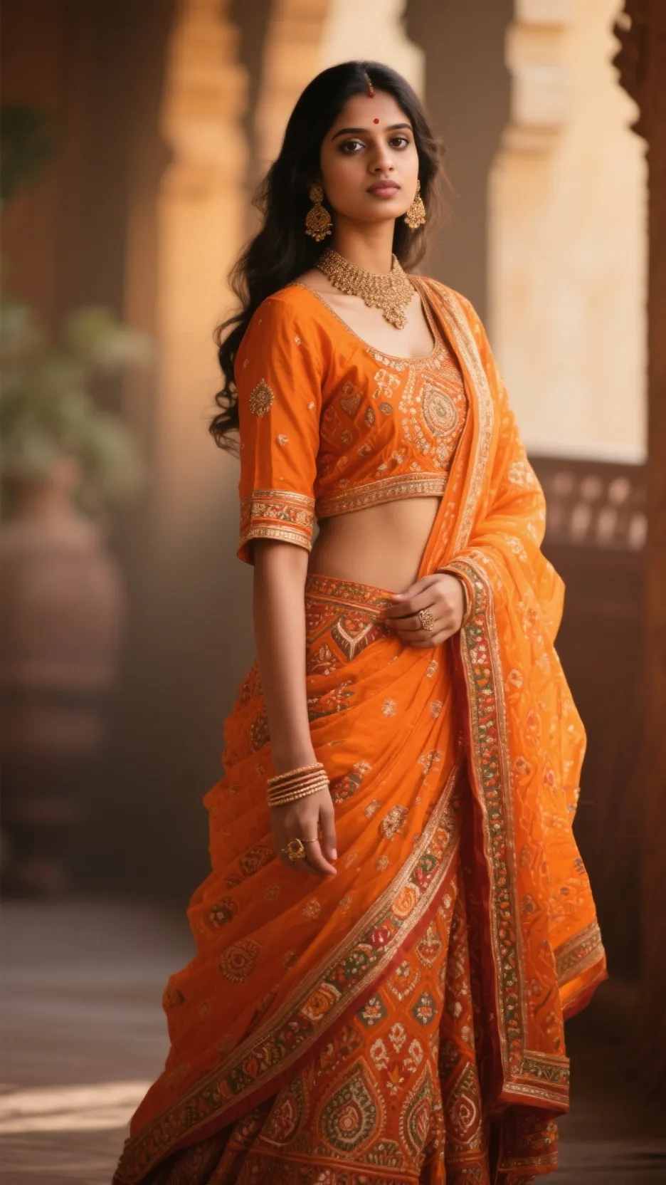 ai character: Dulnani🇮🇳 background