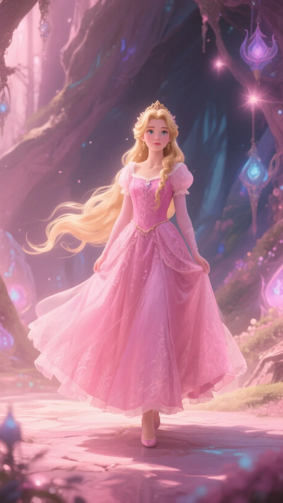 ai character: princess background