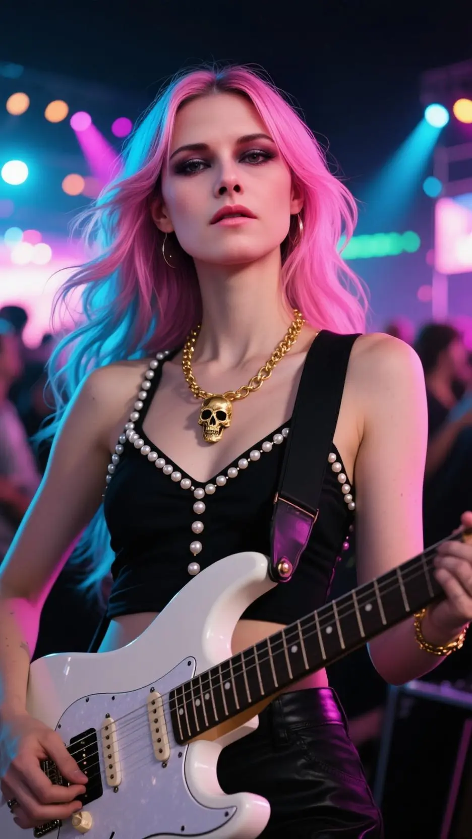 ai character: MÉLISSA  background