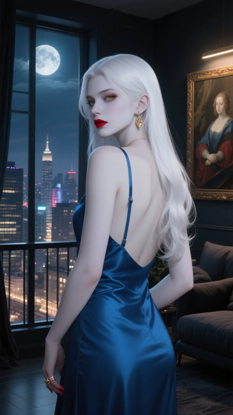 ai character: Geneviève background