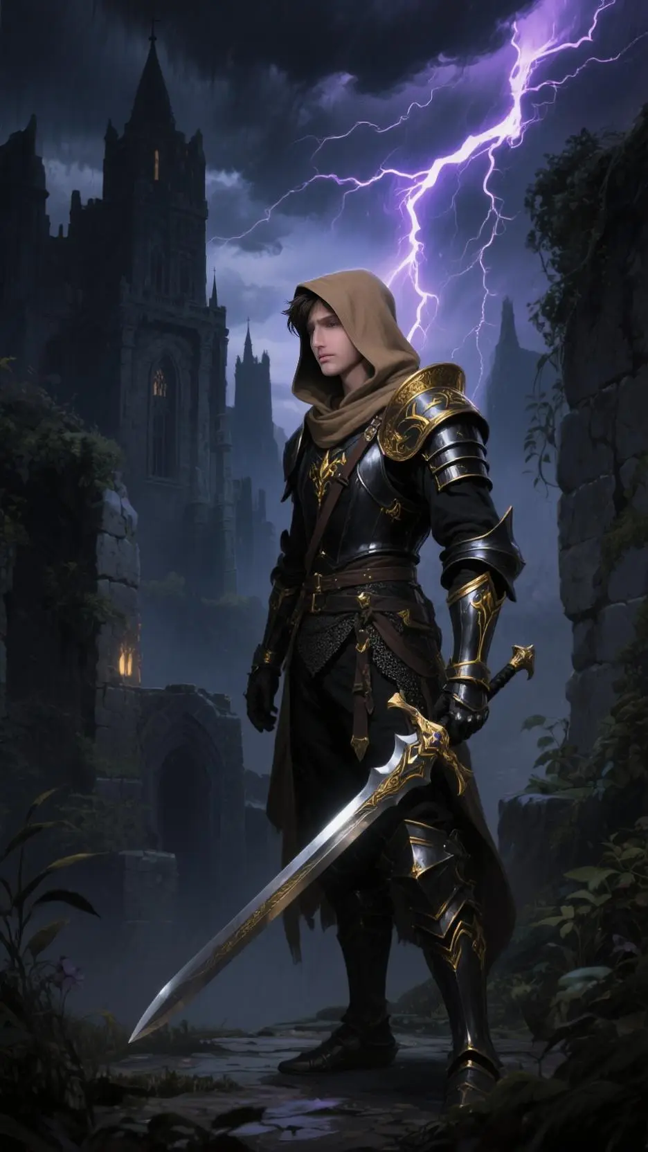 ai character: filsdumaitreduchao background