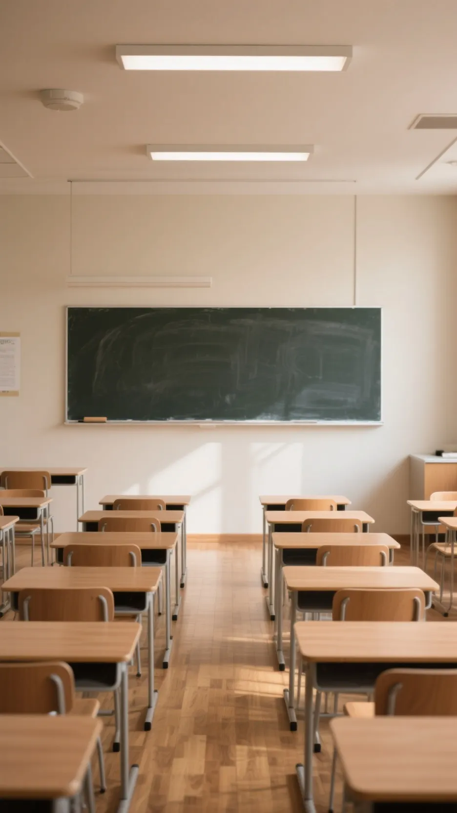 ai character: Classroom background