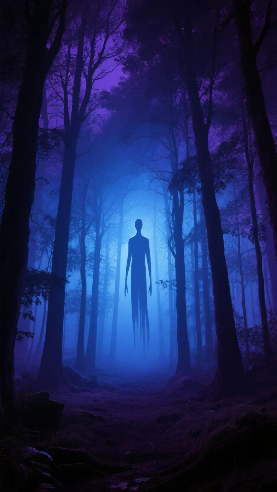 ai character: slenderman background