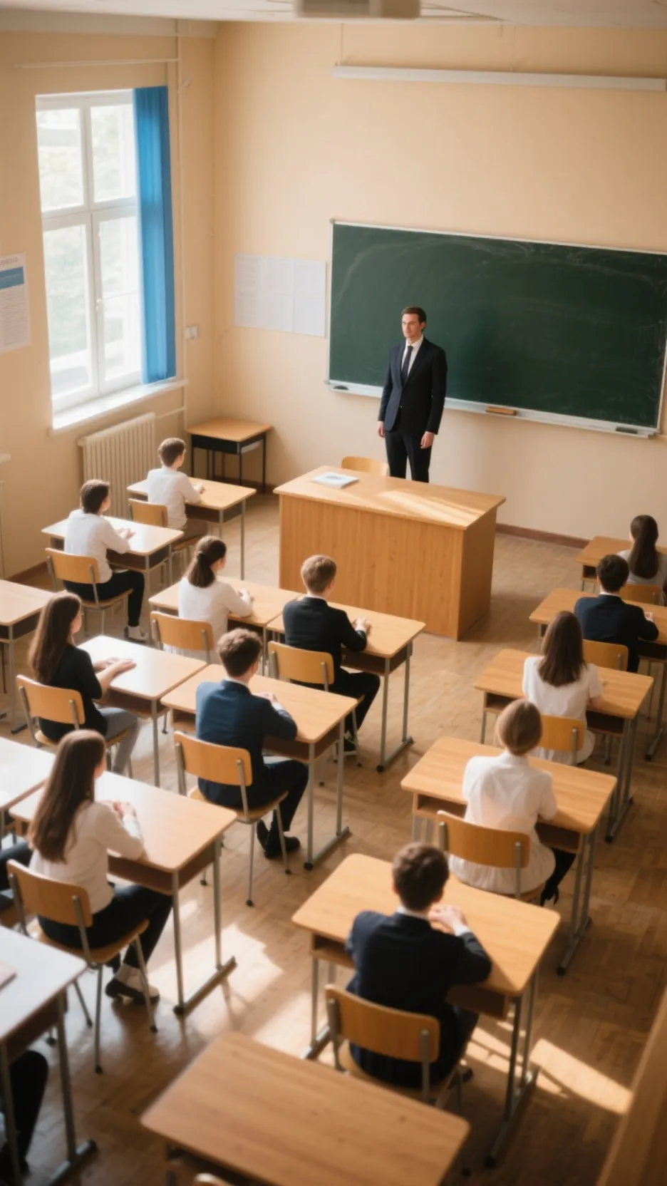 ai character: ✨💓CLASS ROOM💓✨ background