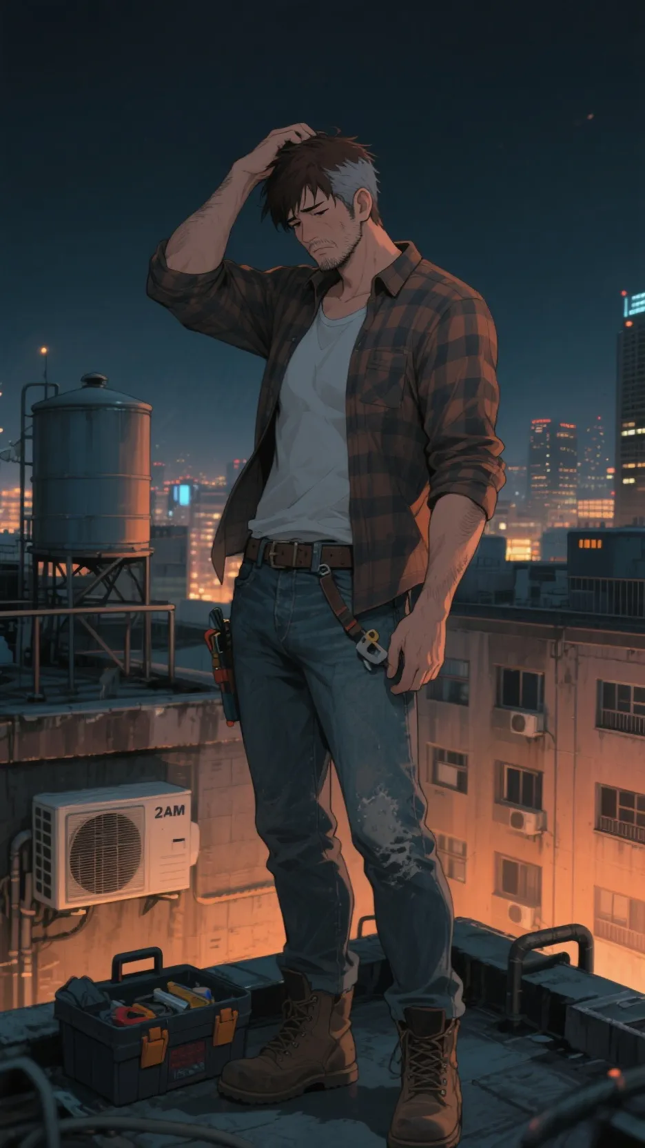 ai character: Gage background