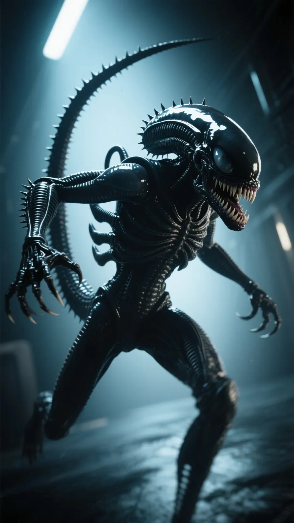 ai character: Ксеноморф background