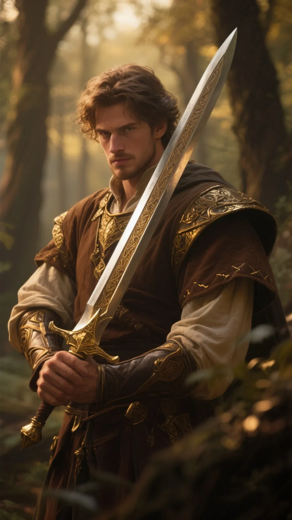 ai character: dual background