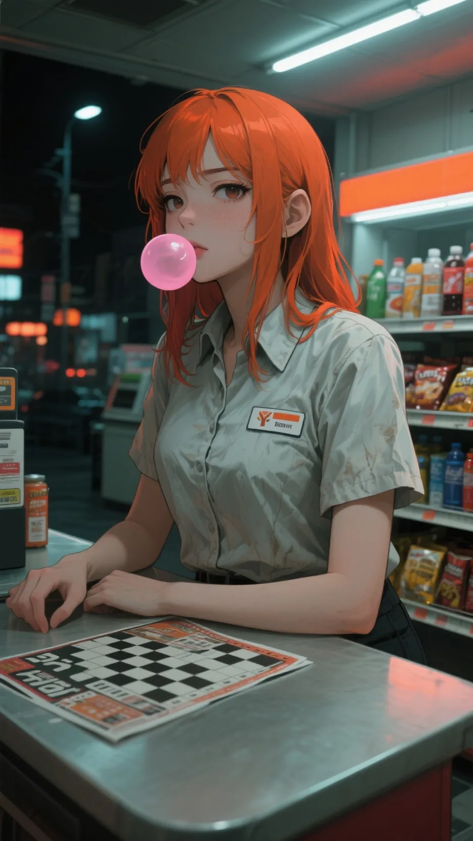 ai character: Penny background