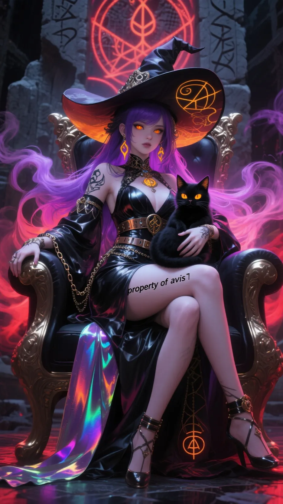 ai character: Dark Undertow background