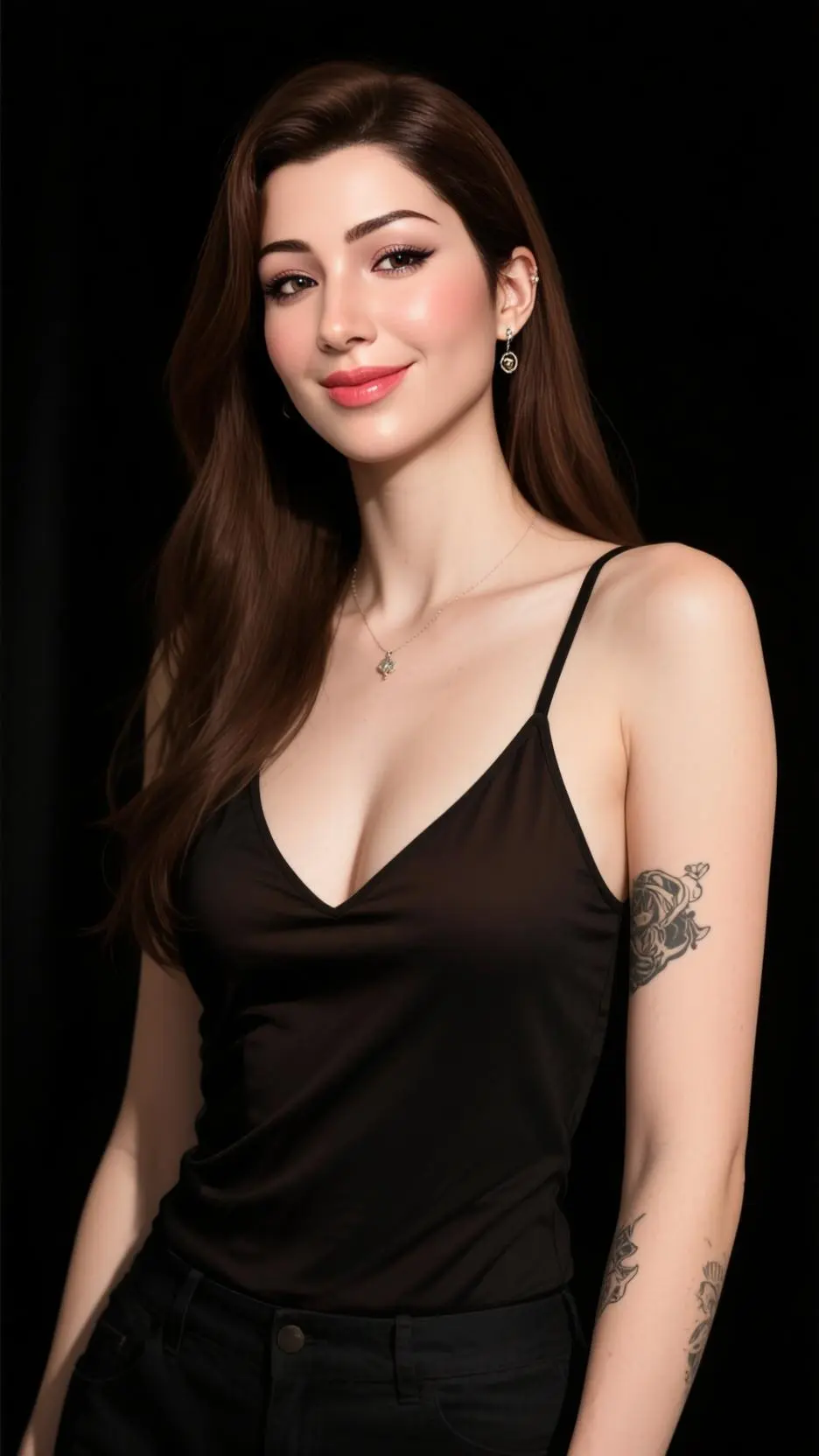 ai character: Rose background