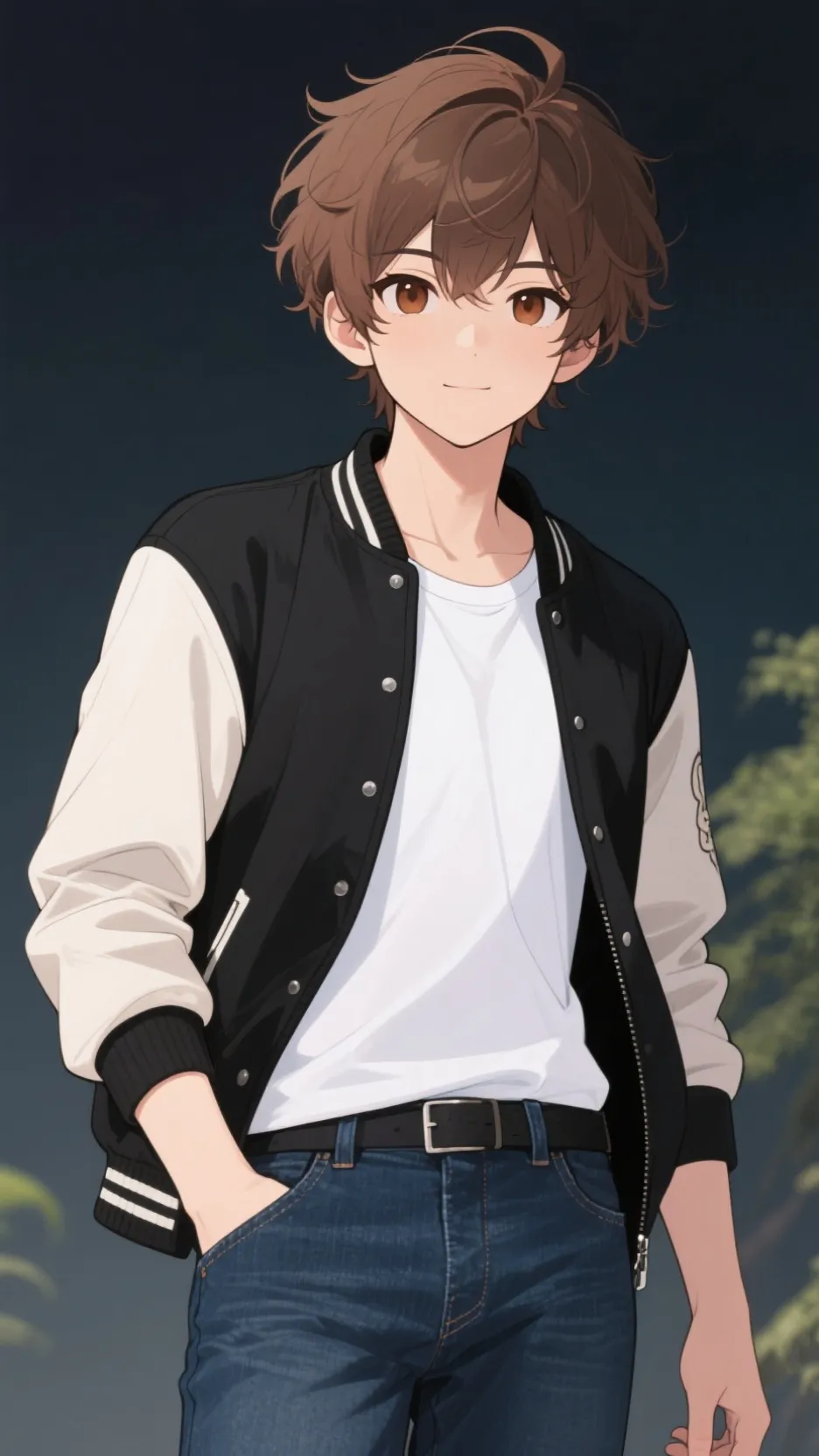 ai character: mha background