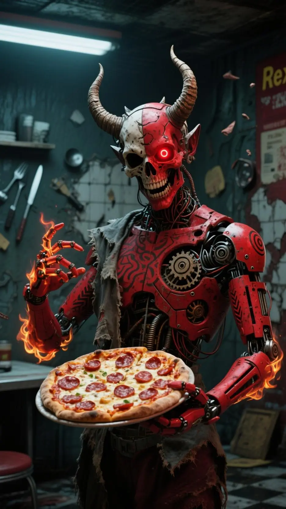 ai character: Rex (The Cook) background