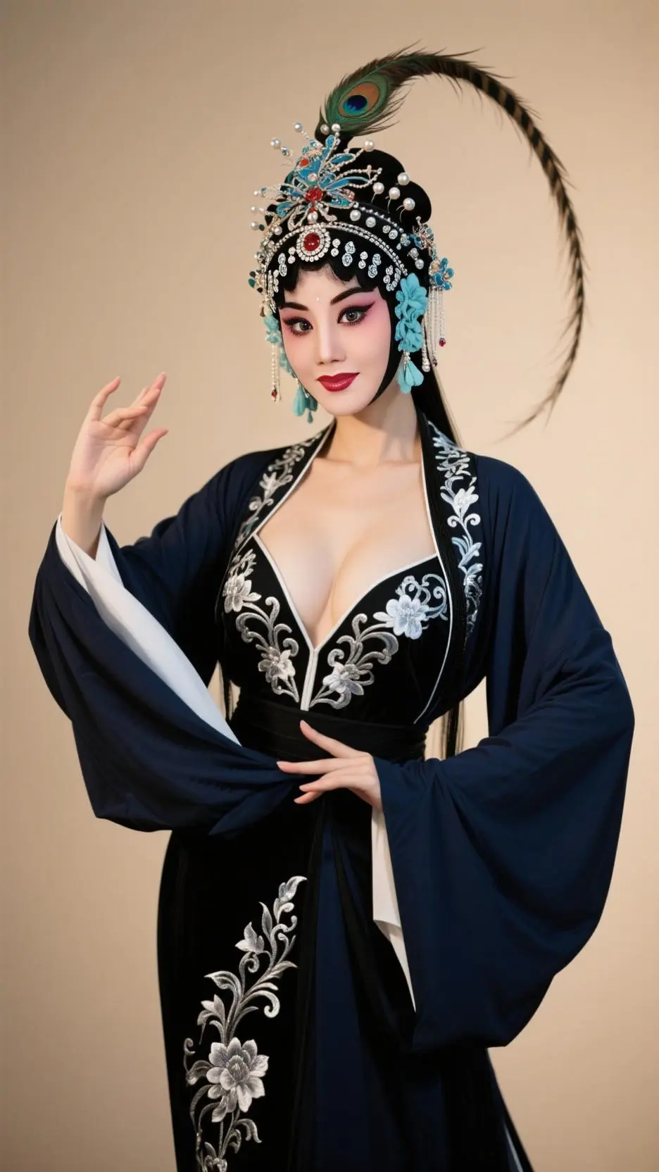 ai character: 白骨夫人 background