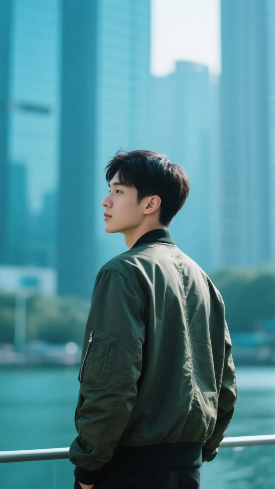 ai character: Jun Jie 🔥 background