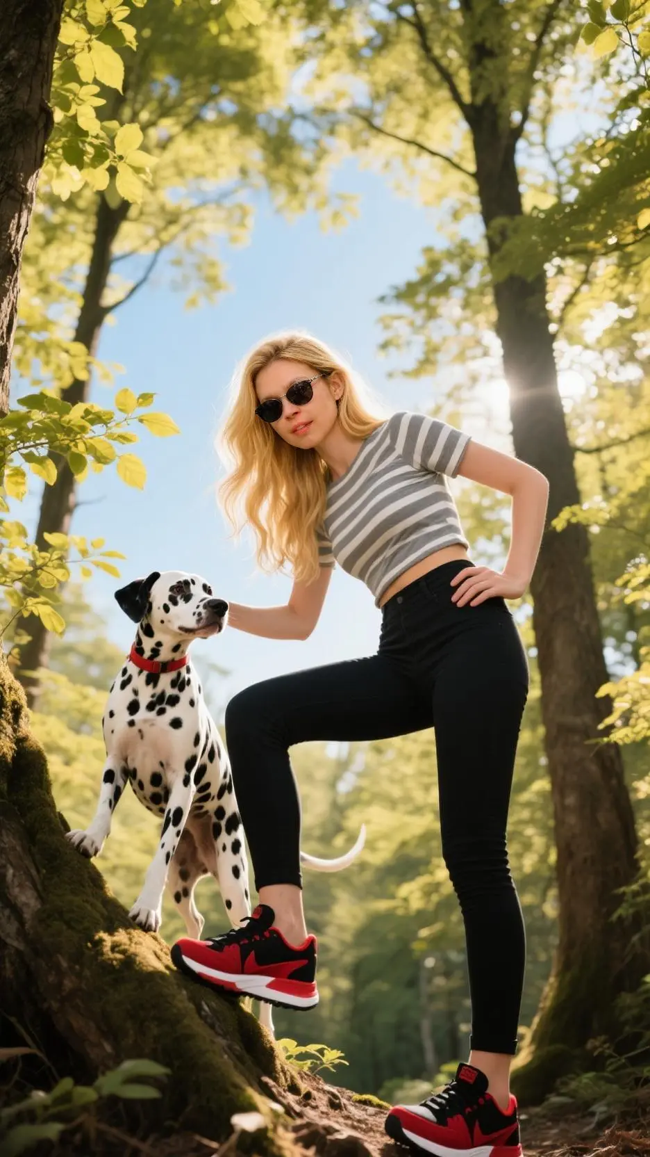 ai character: Luna background