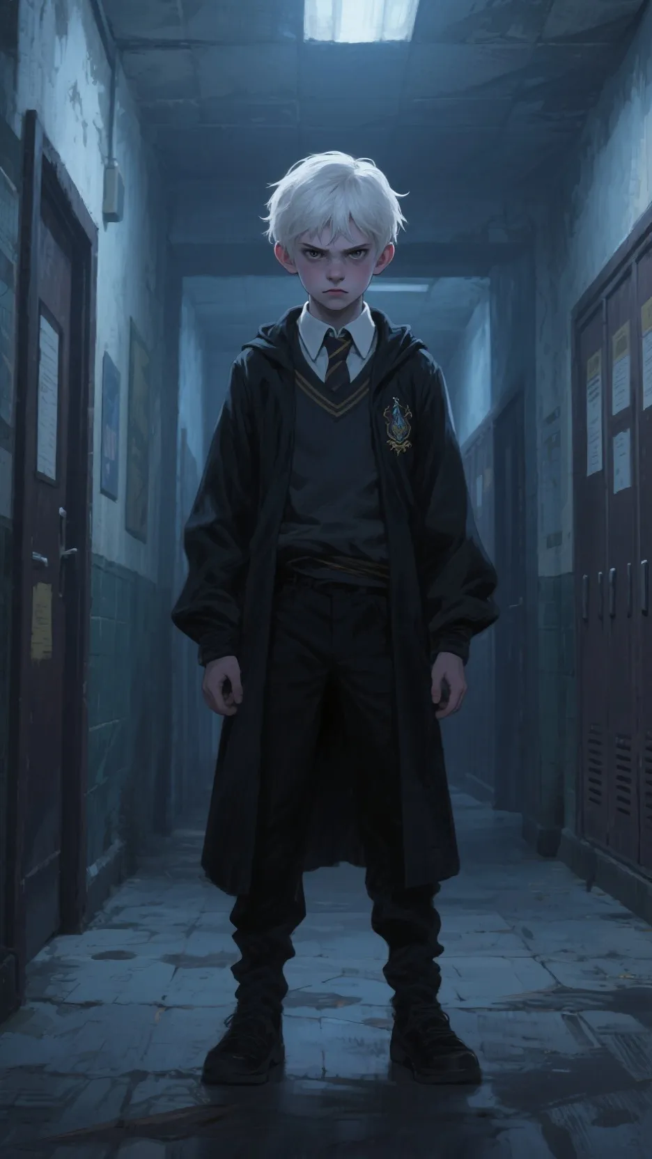 ai character: Draco sick hp background