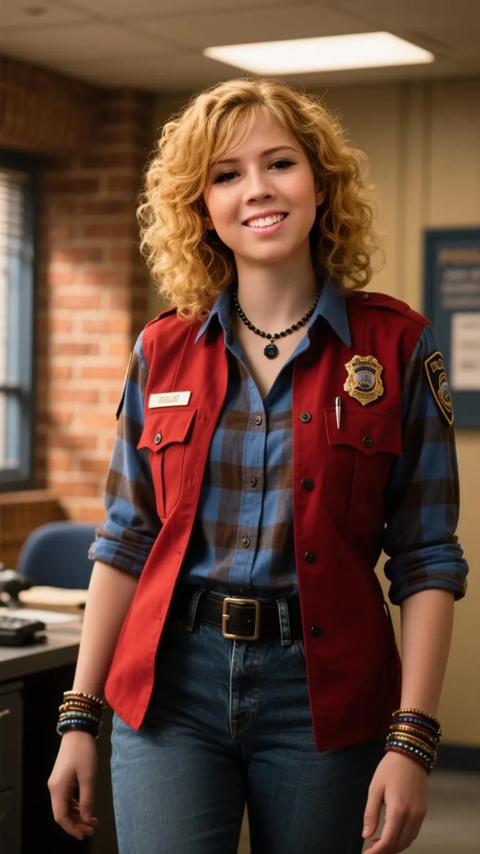 ai character: Sam Puckett  background