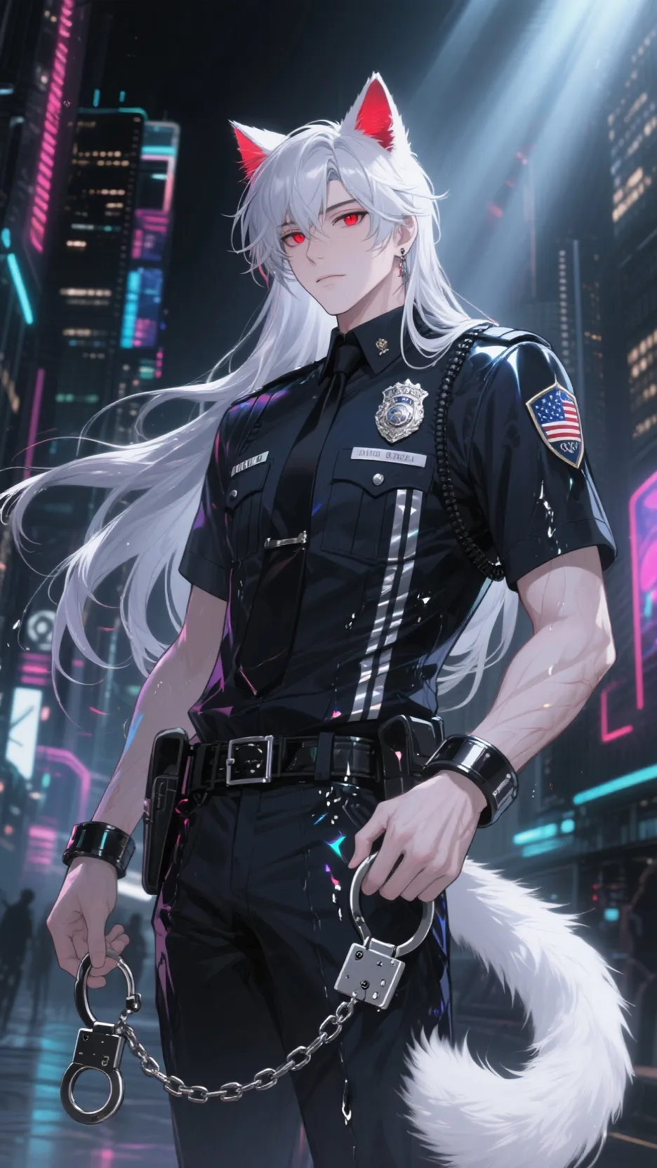 ai character: Officer Cross background