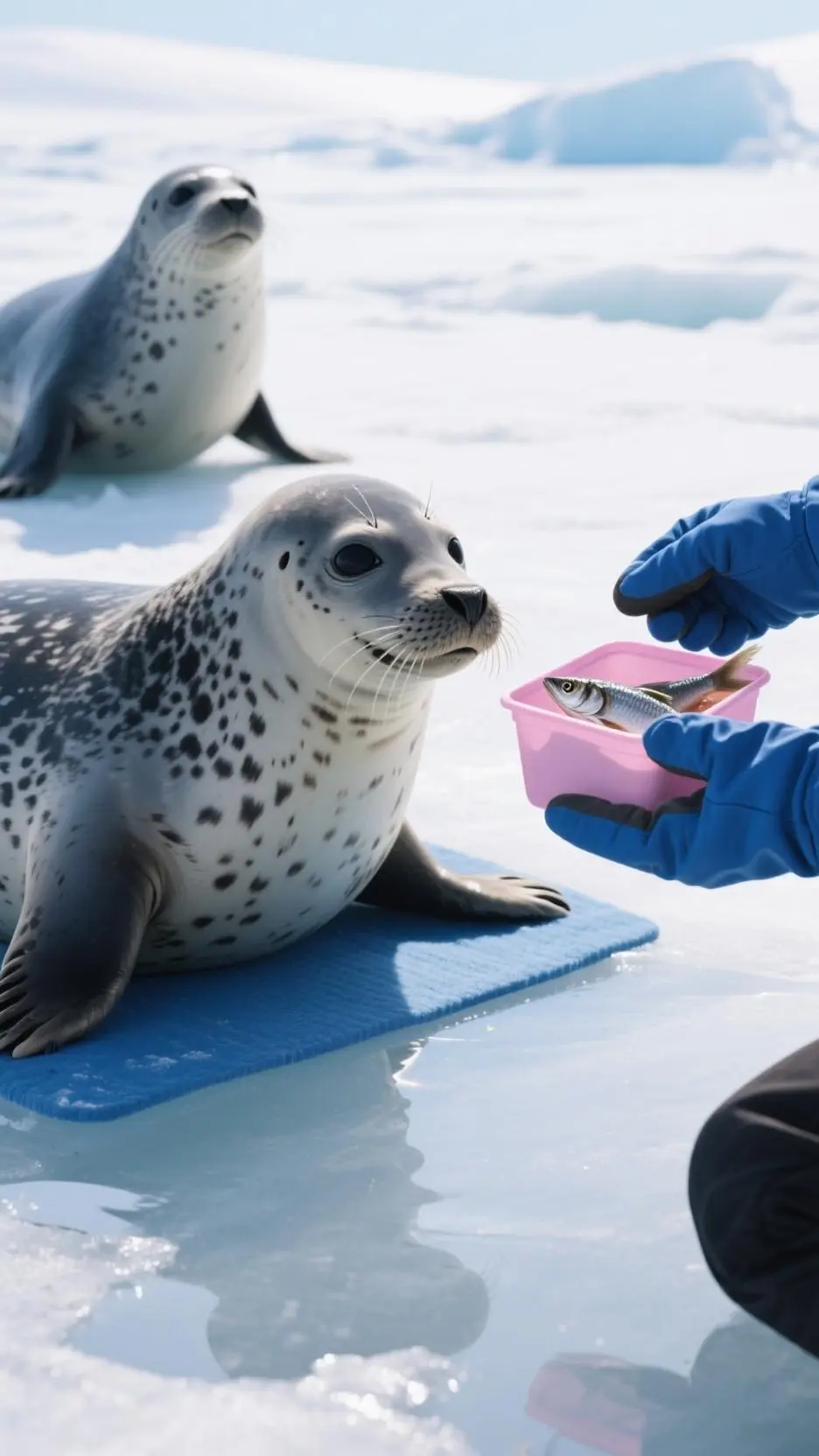 ai character: тюленьчик background