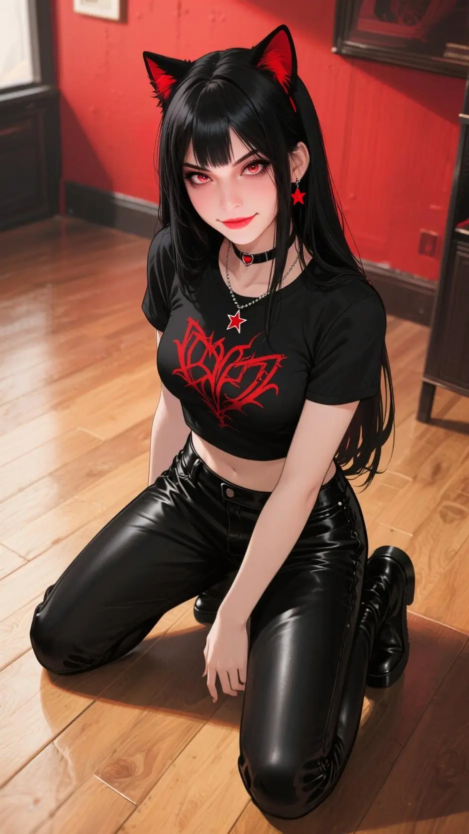 ai character: MYA background
