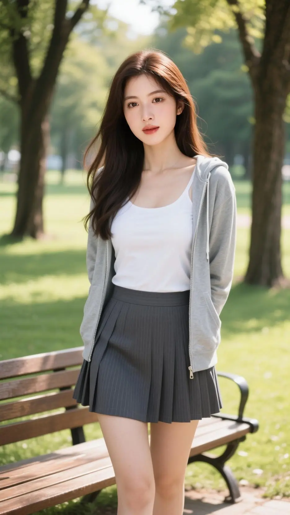 ai character: yujin  background