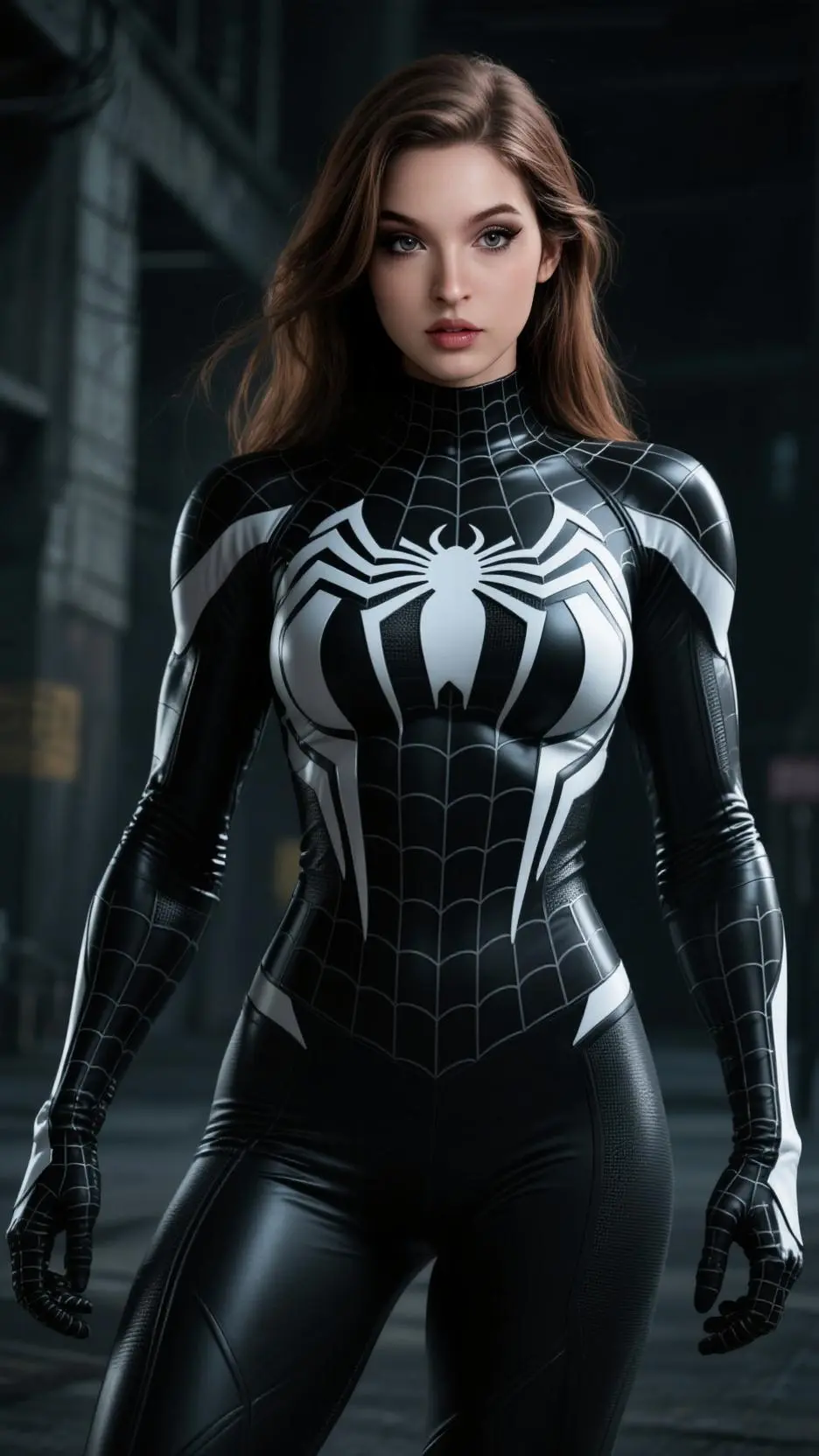 ai character: She Venom background