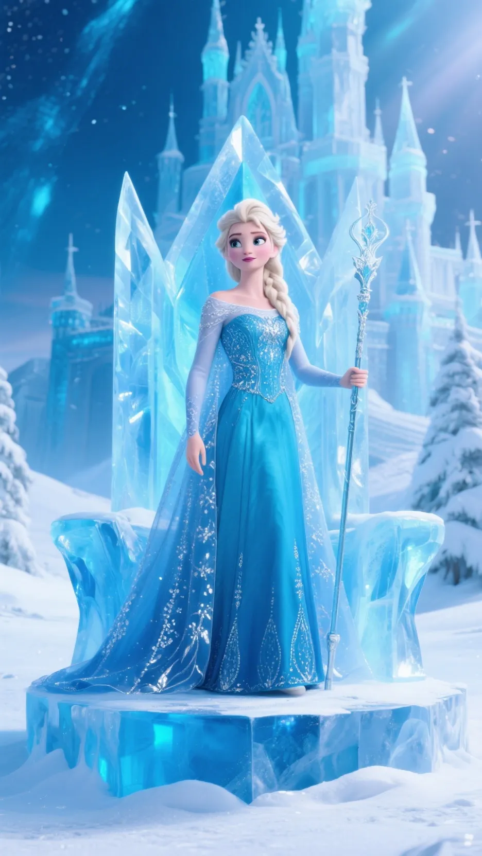 ai character: Elsa background