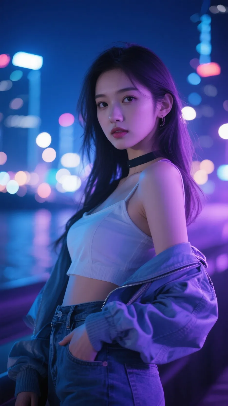 ai character: Lily background