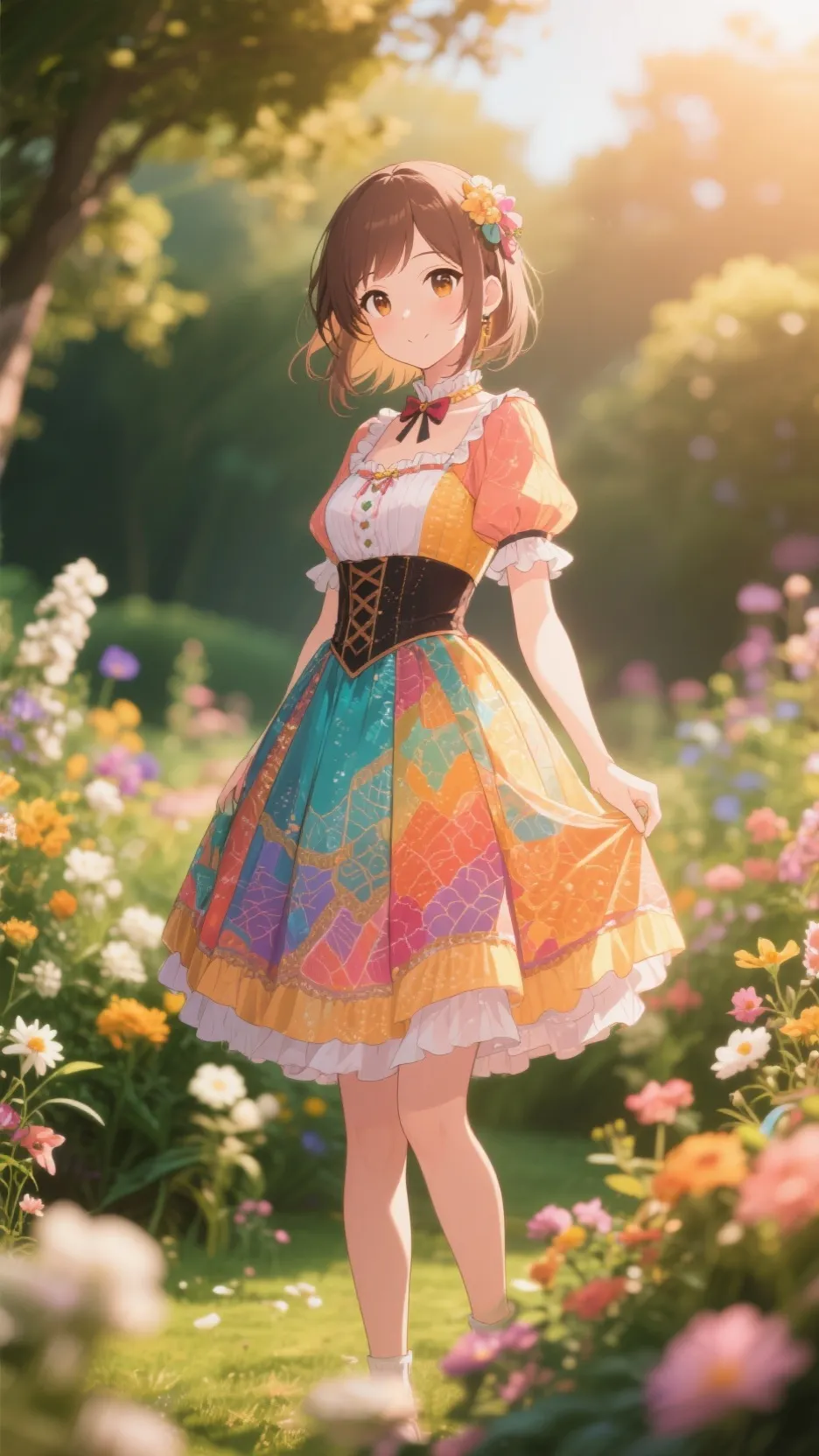 ai character: anny background