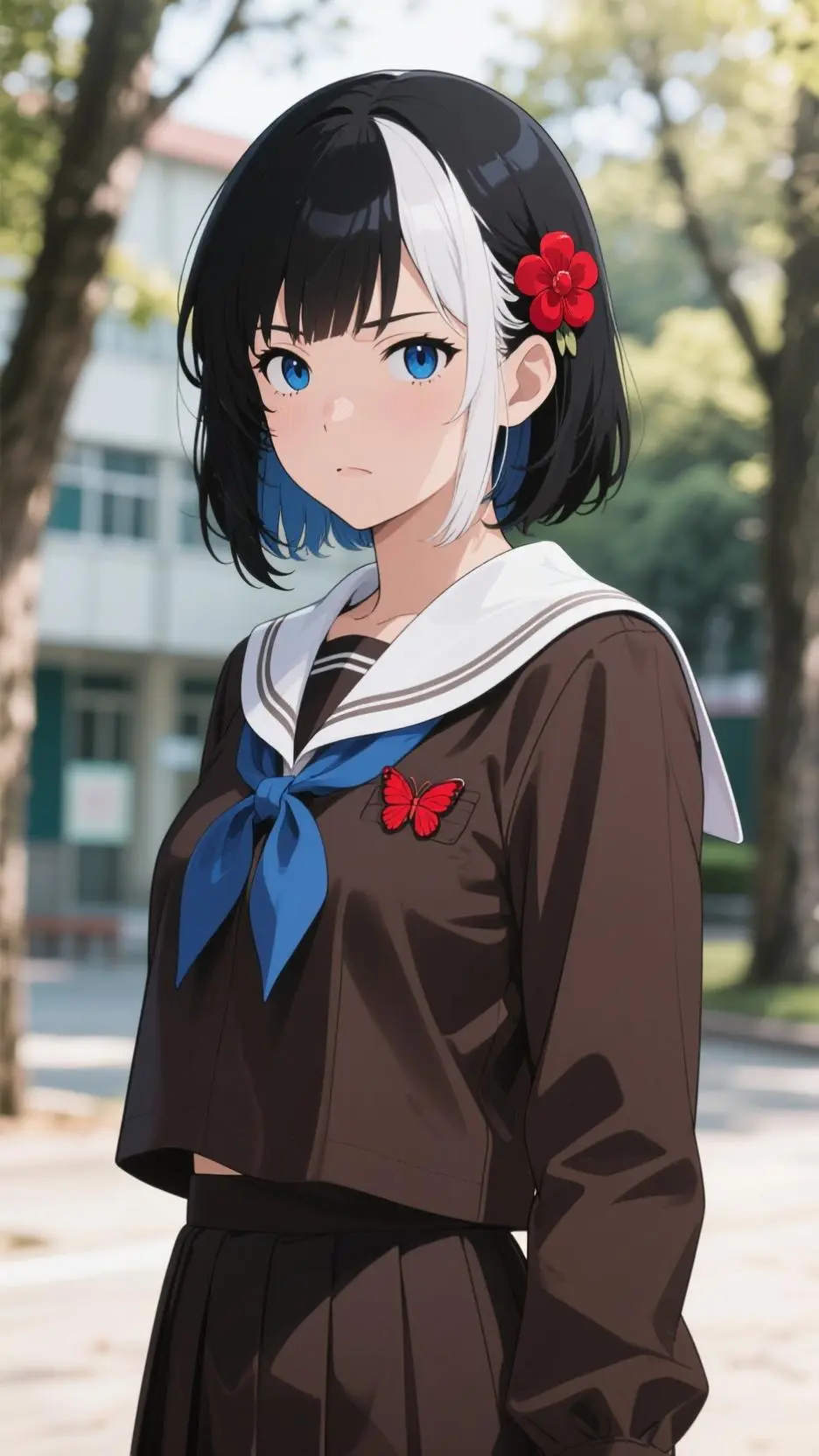 ai character: rosa background