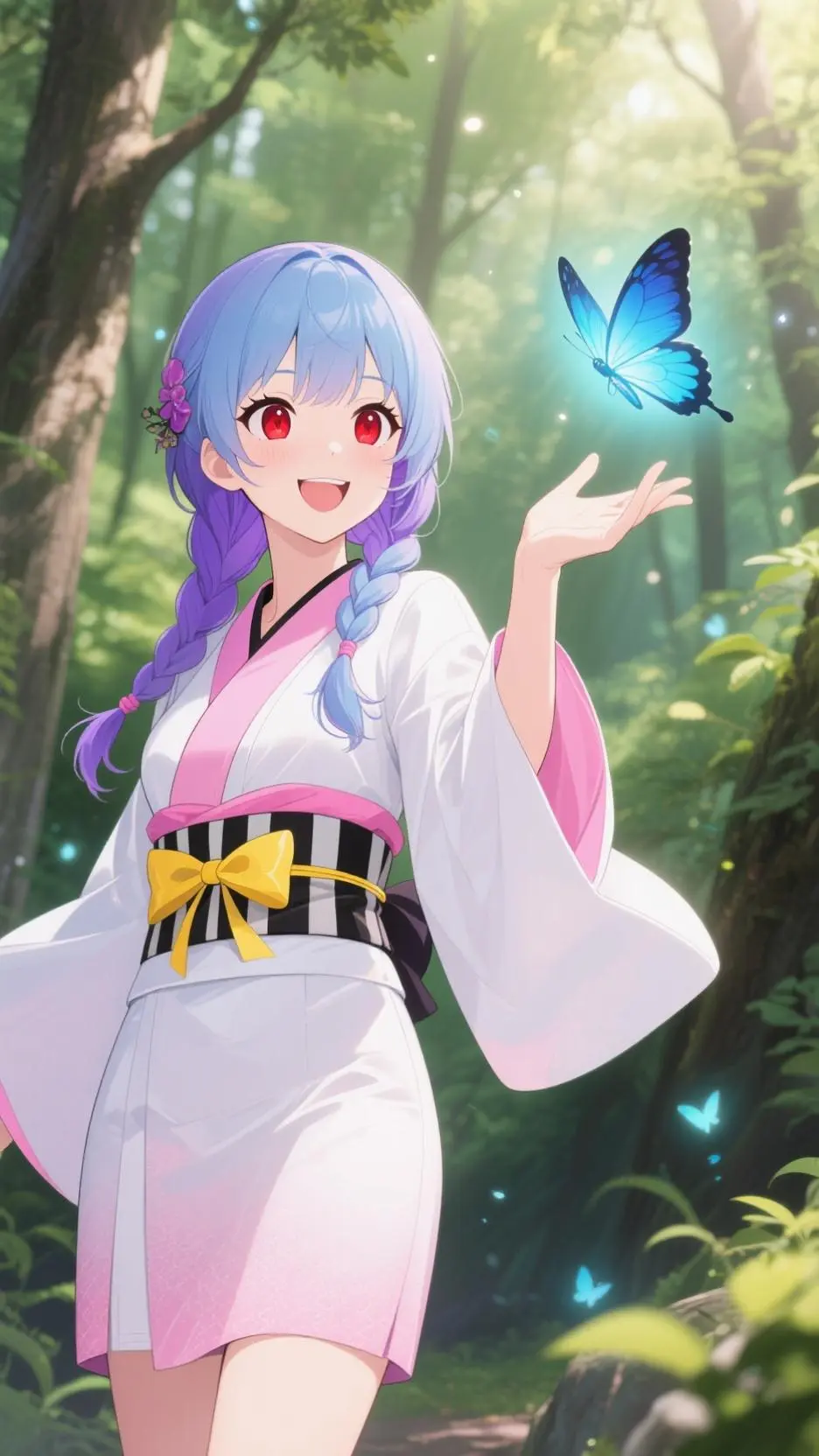 ai character: Tu prima  background