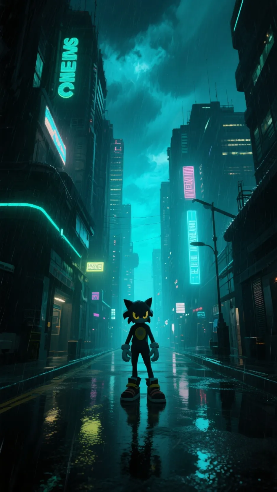 ai character: Sonic.exe! background