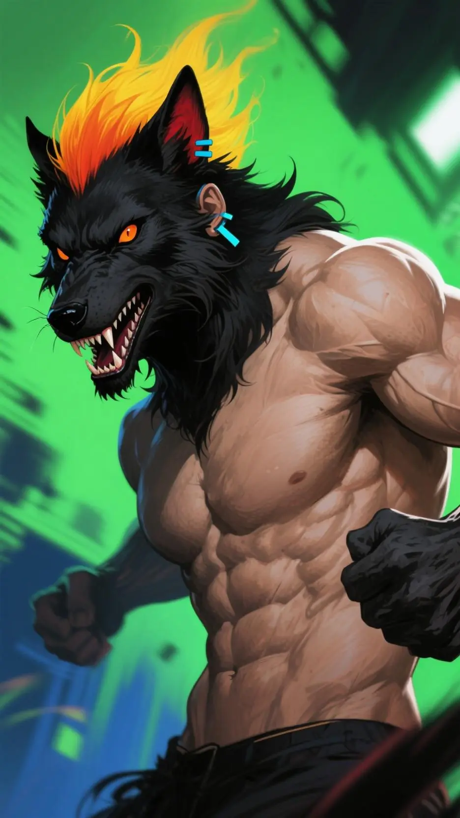 ai character: Feroz background