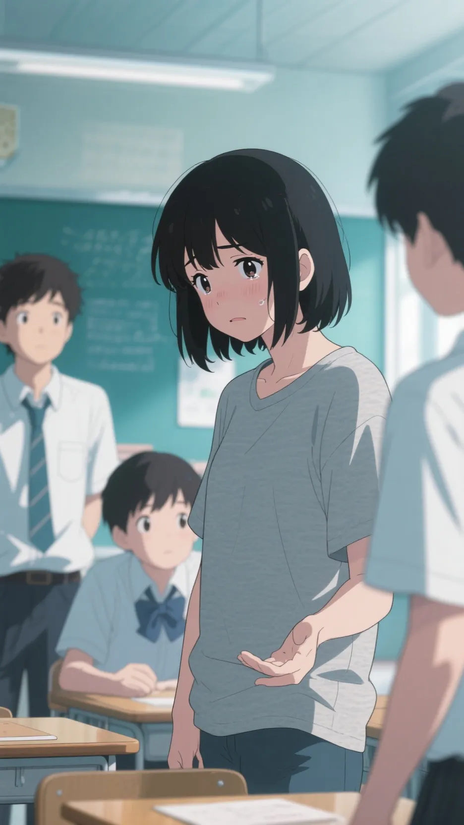 ai character: Kasumi background