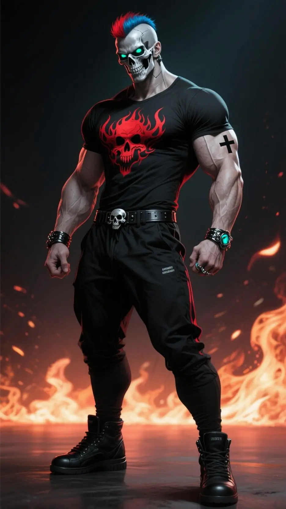 ai character: erick background