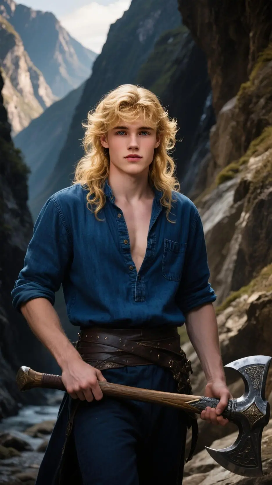 ai character: Derrick background