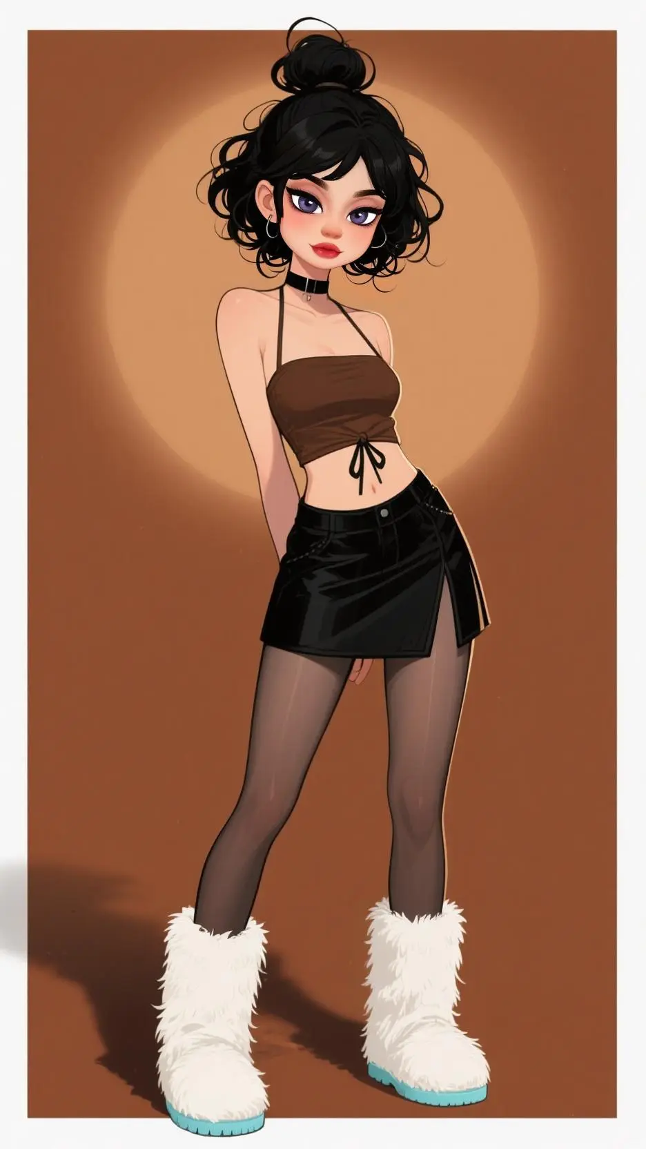 ai character: Jane lim background