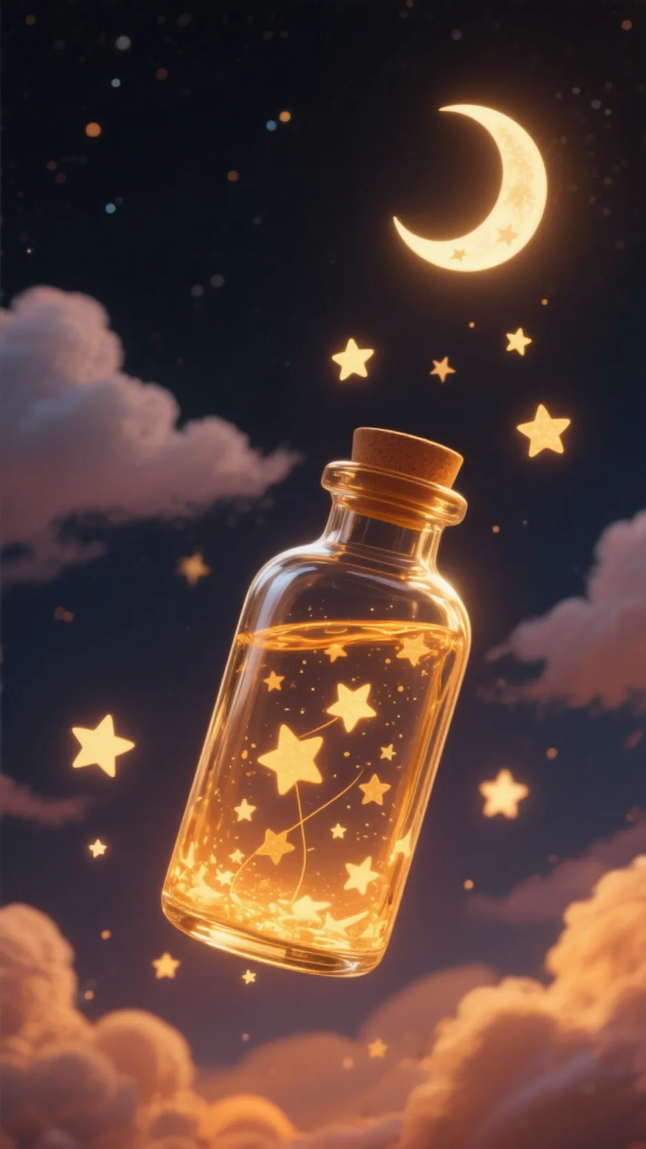 ai character: CH wishes 🌠⭐✨ background