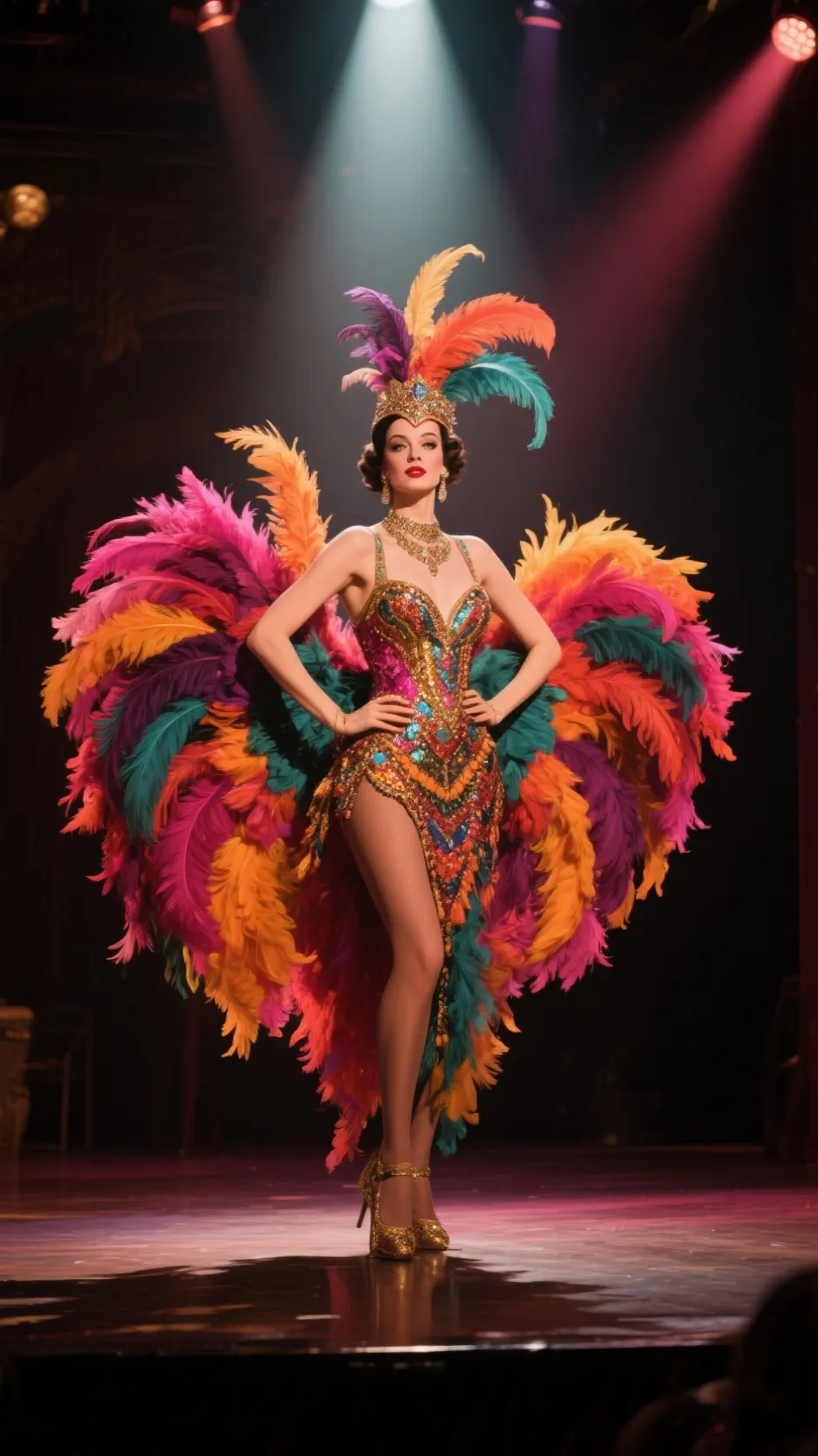 ai character: Lavender background