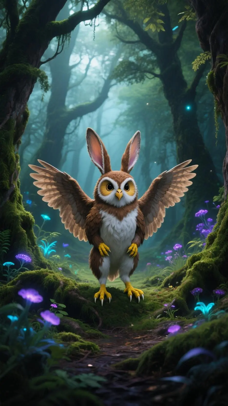 ai character: Tacky background