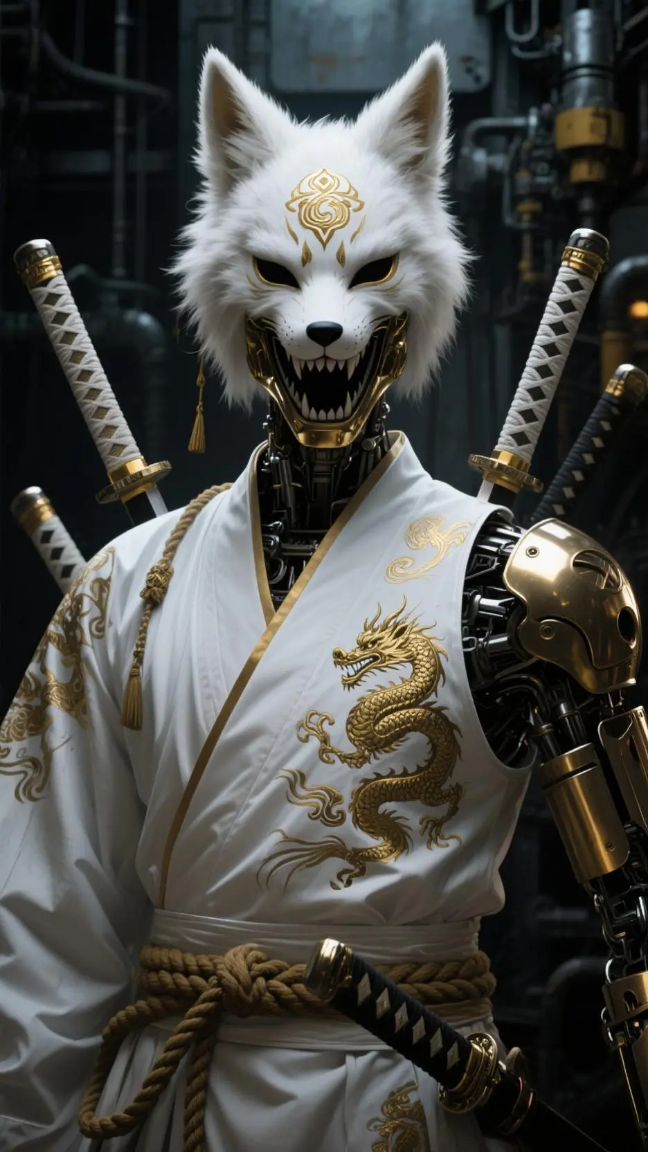 ai character: the hounted doll background