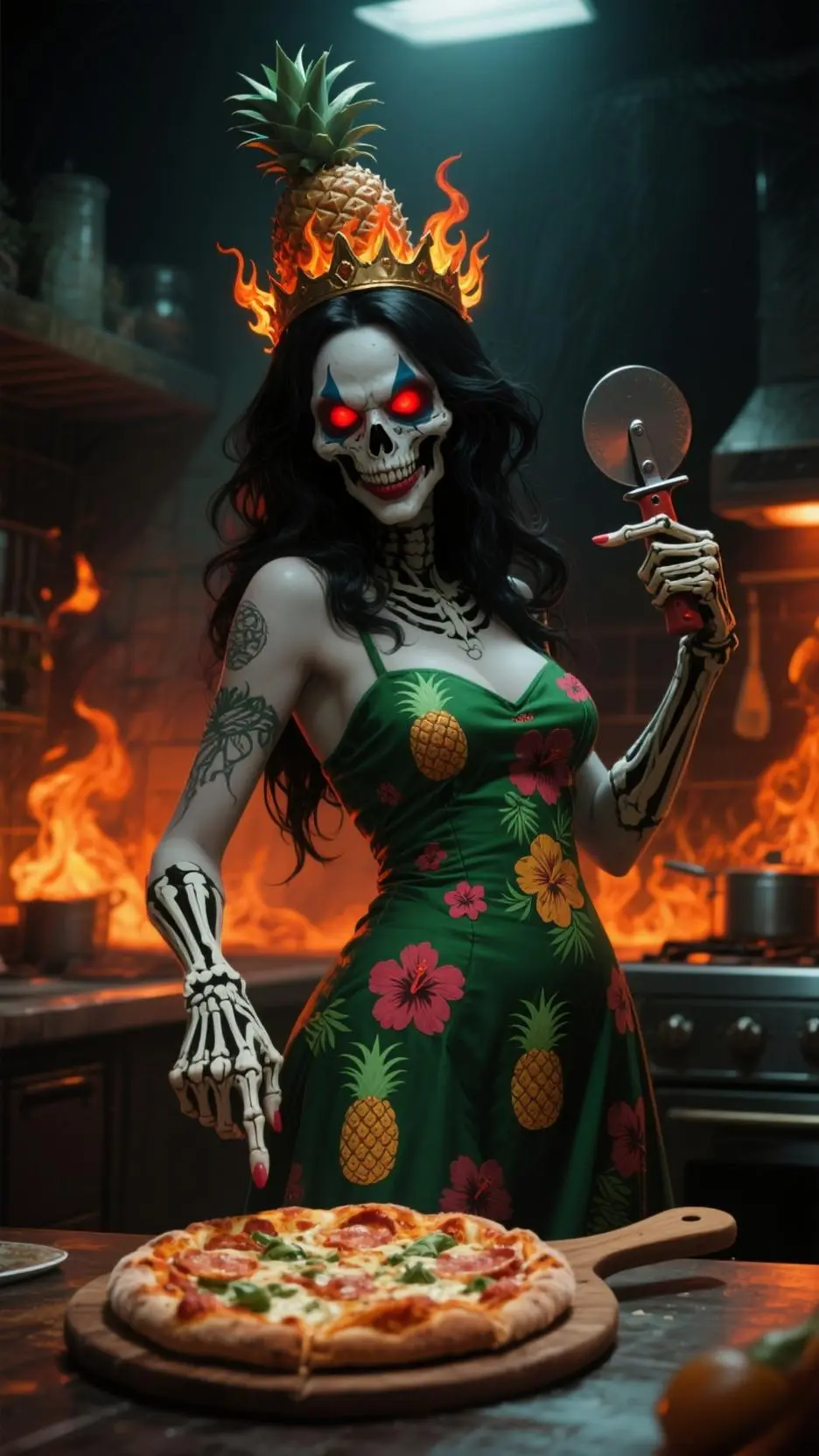 ai character: Annabella Ananas 🍍 background