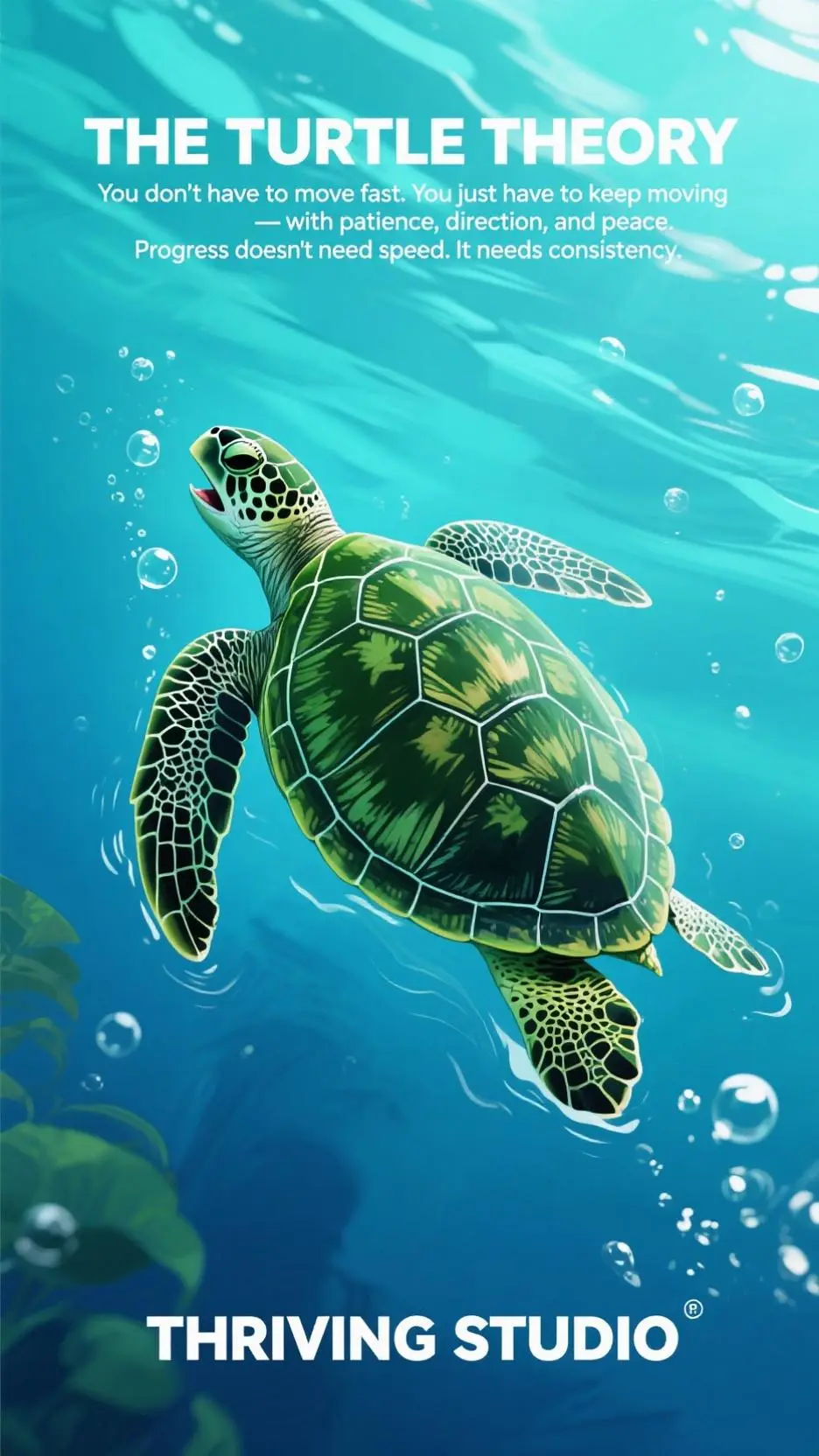 ai character: turtle background