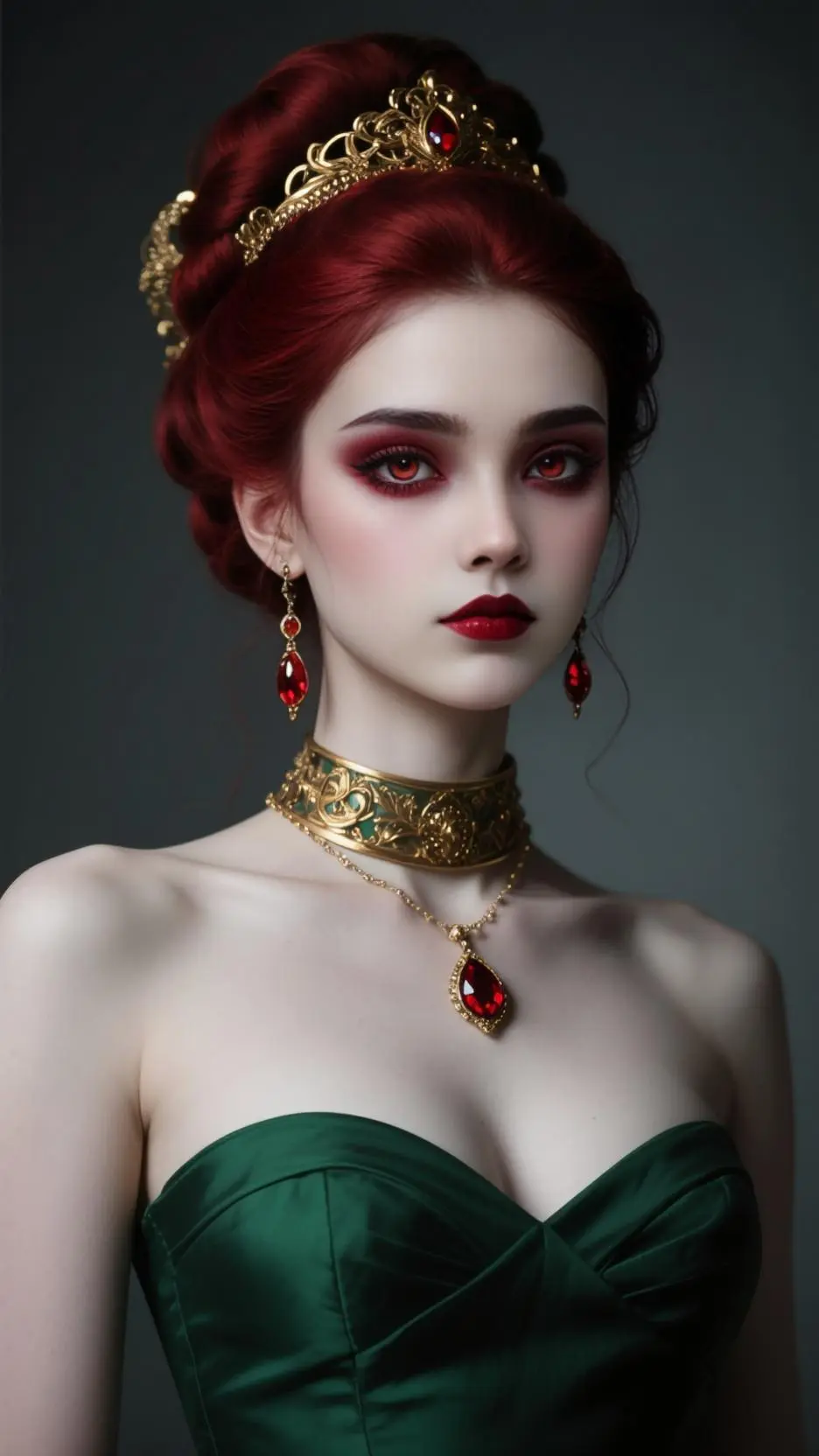 ai character: Vampire Queen background