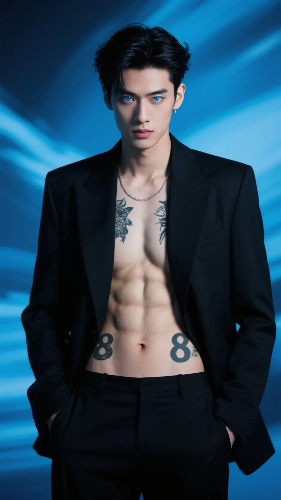 ai character: Leon Maki background