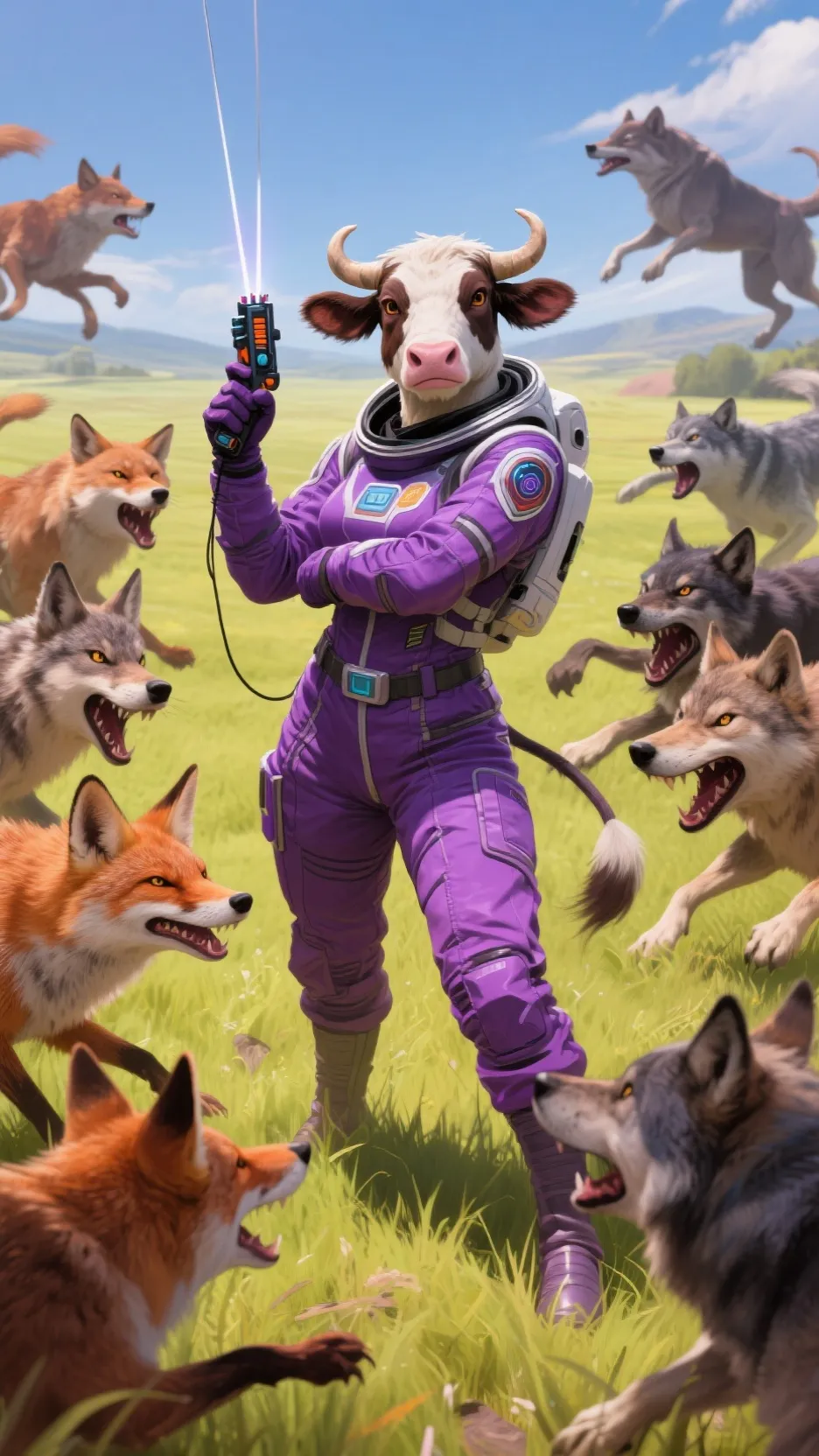 ai character: Marie background