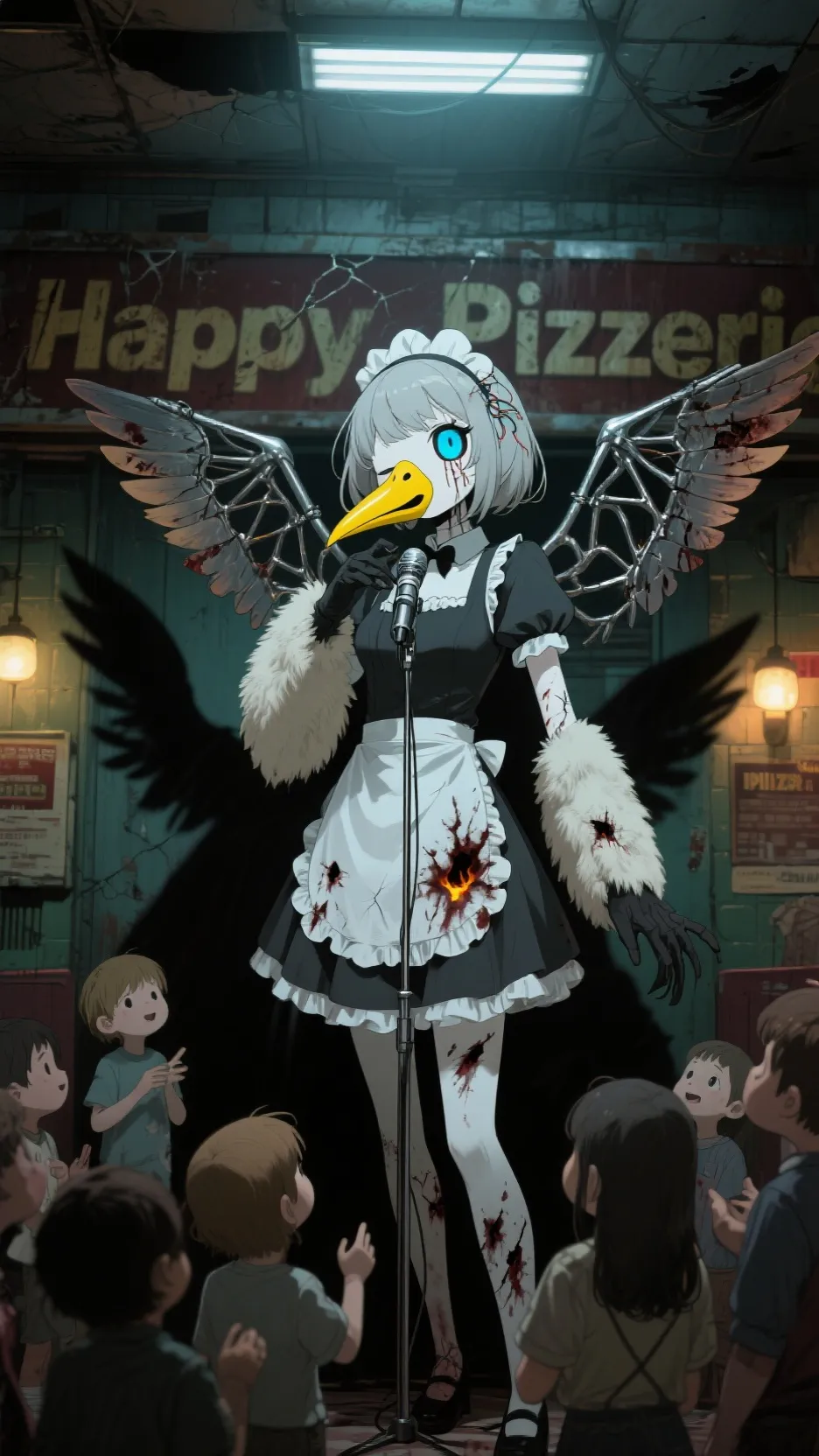 ai character: Lulu the Lark background