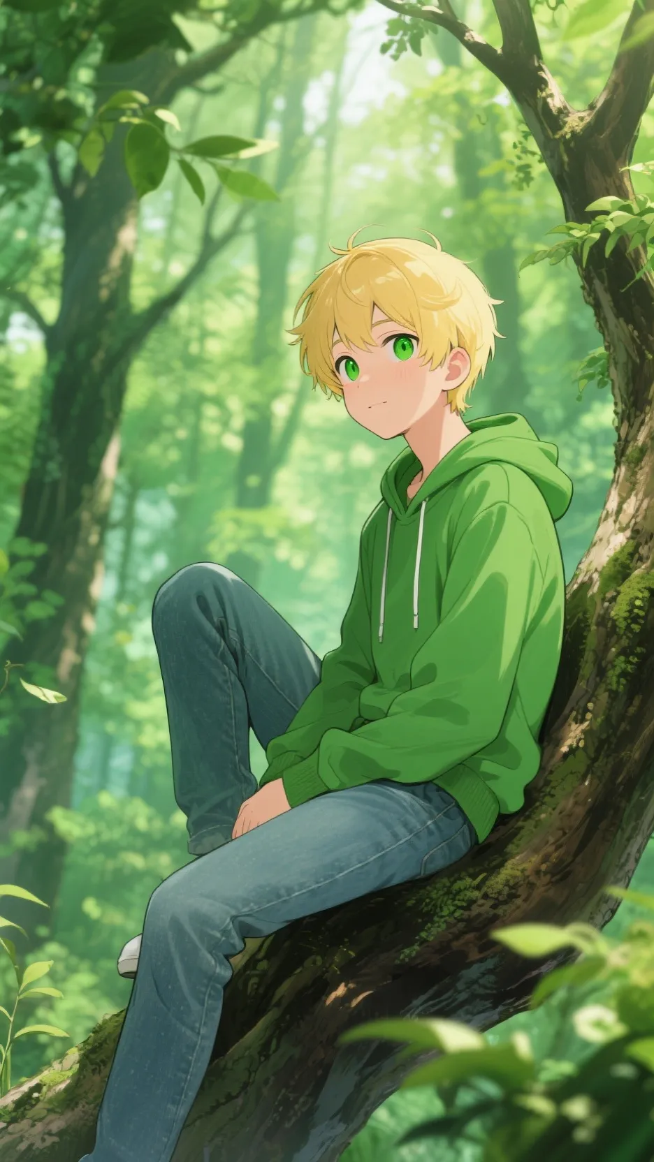 ai character: Lloyd background